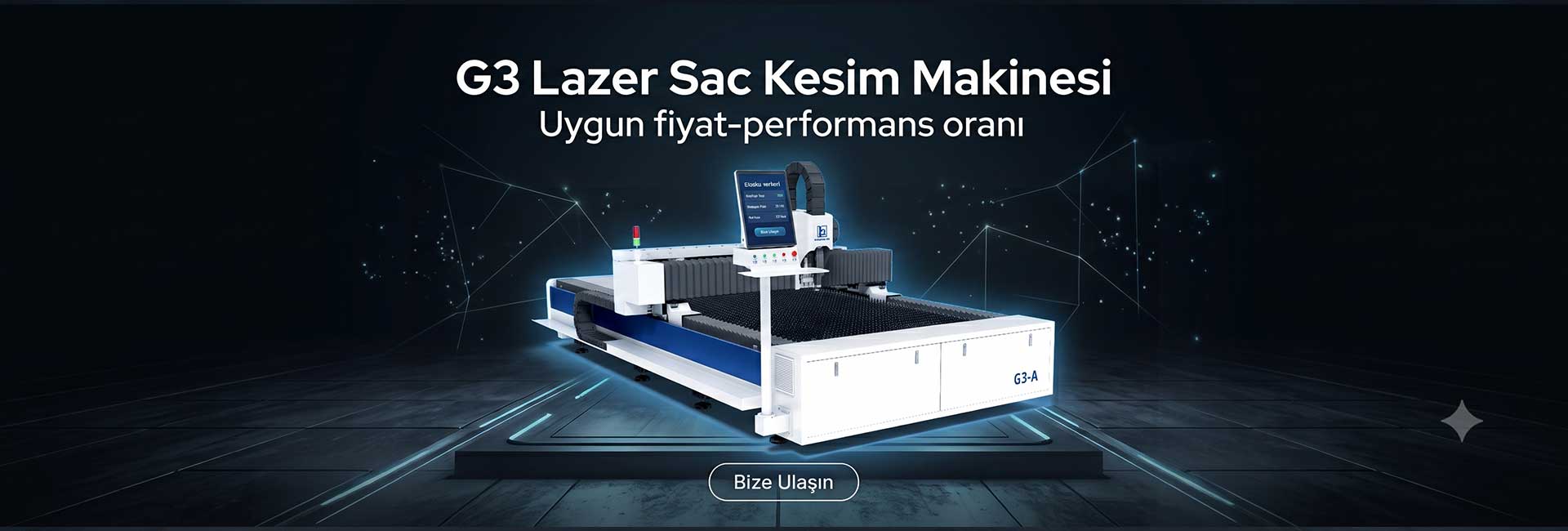 Lazer Sac Kesim Makinesi