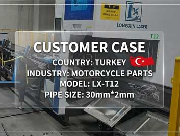 Metal Boru Lazer Kesim Makinesi LX-T12 – Türkiye’de Motosiklet ve Elektrikli Araç Üretimi İçin Hassas Çözüm